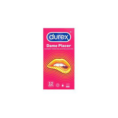 DUREX Dame Placer 12 Preservativos