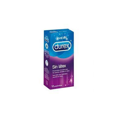 DUREX sin Latex 12 Preservativos