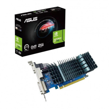 Placa de Vídeo VGA de baixo perfil ASUS GT710 2GB VGA HDMI DVI
