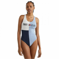 Body Racer Back Thong Pvh Classic White  TOMMY HILFIGER