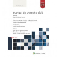 Manuel de Derecho Civil I. Parte General de Derecho Civil. Derech