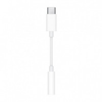 AISENS Cable Tipo C a Jack Hembra 3.5 15CM Blanco