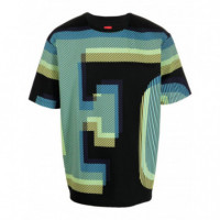 Camiseta Hombre FERRARI Fluid Ss T-shirt "flunga Hologram" Print Interlock