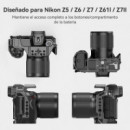 SMALLRIG Cage Jaula para Nikon Z5 / Z6 / Z7 / Z6II / Z7II 2926