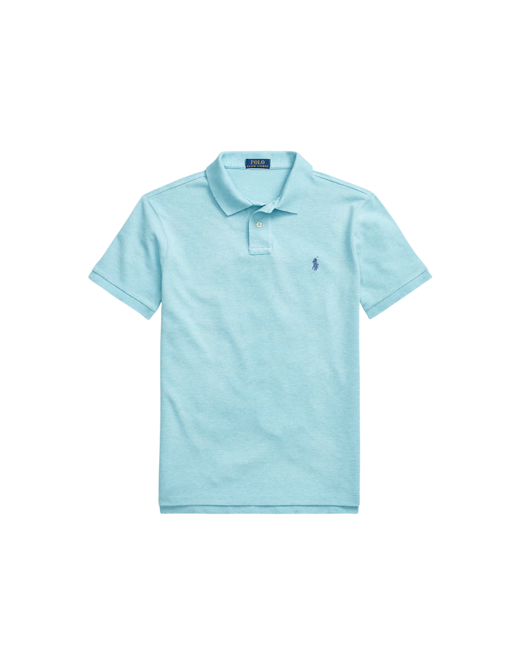 POLO RALPH LAUREN Polos Polo de Hombre de Piqué Ralph Lauren Slim Fit  Watchhill Blue Heather - Guanxe Atlantic Marketplace