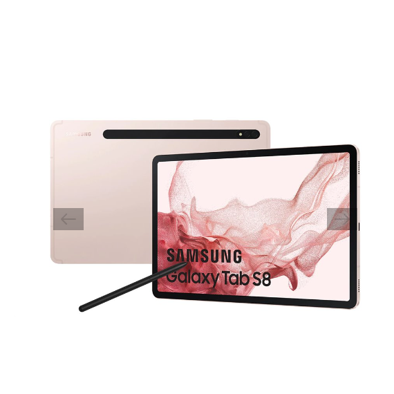 SAMSUNG Galaxy Tab S8 Wifi 256GB Pink