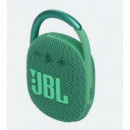 Altavoz JBL Clip 4 Eco Verde