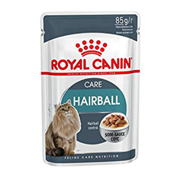 Royal Cat Hairball C. Pouch Salsa 85 Gr  ROYAL CANIN