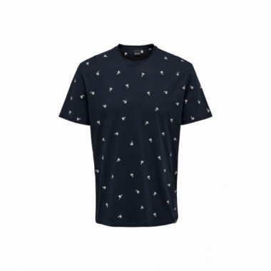 Camisetas Hombre Camiseta Only&Sons Braydon Dark Navy
