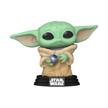 Pop! Star Wars The Mandalorian Grogu con Armadura