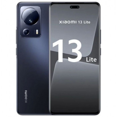 XIAOMI SMARTPHONE 13 LITE 8GB 256GB/ 5G/ NEGRO OC/8GB/256GB/6,55/ ANDROID