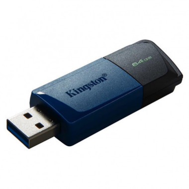 Clé USB 64GB KINGSTON Exodia USB 3.2 Bleu