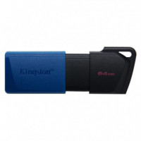 Pen Drive 64GB KINGSTON Exodia USB 3.2 Blue