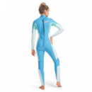 BILLABONG - SYNERGY MAUI BLUE - WETSUIT