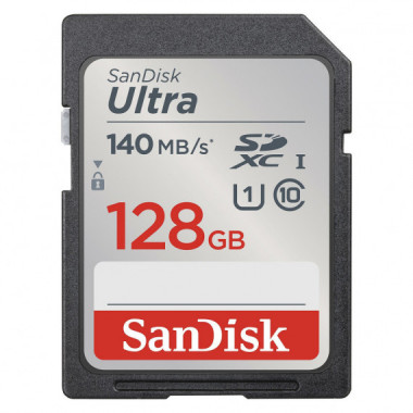 Cartão de memória SANDISK Sd 128GB 140MB/S