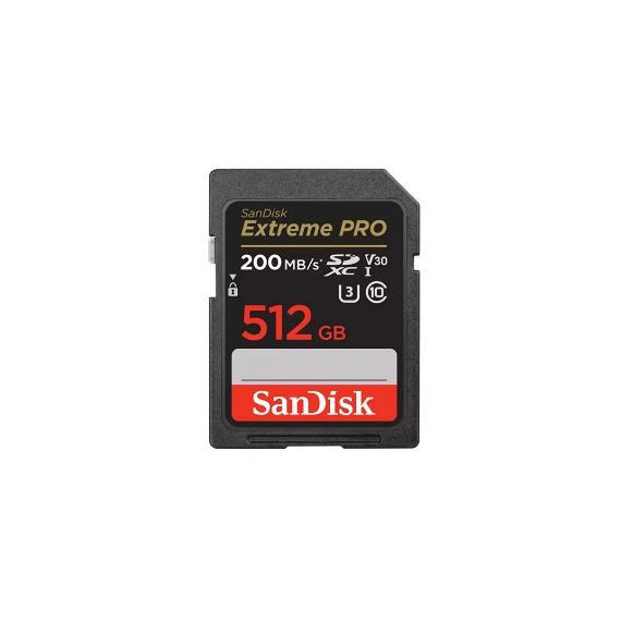 Tarjeta SANDISK Extreme Pro 512GB 200MB/S