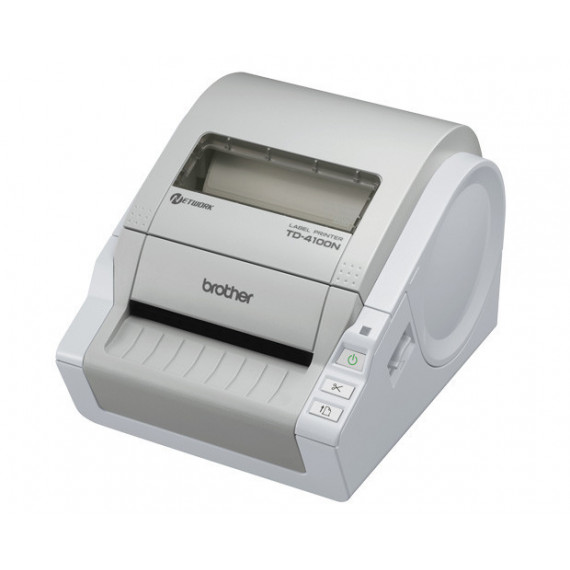 BROTHER Imprimante d'étiquettes TD-4100N 102MM avec coupeur automatique USB