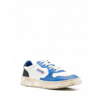 AUTRY - Sneaker Casual Blanco/azul/negro Hombre - AVLMSV10/SV10