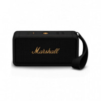 MARSHALL Middleton Altavoz Negro Latón Resistente Al Agua IP67