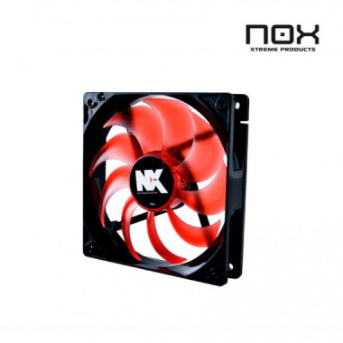Ventilateur silencieux NOX 12X12 Led Blanc