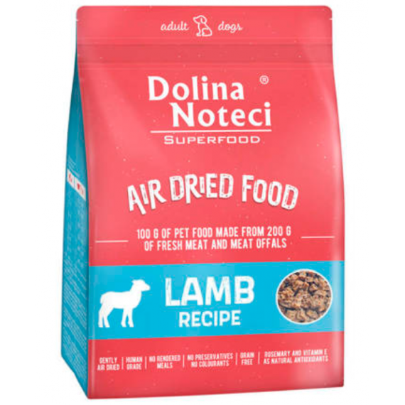 Dnp Dog Air Dried Gf Cordero 1 Kg  DOLINA