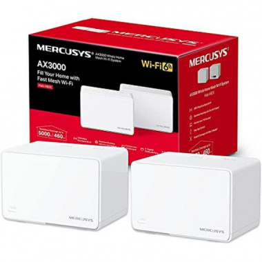 MERCUSYS WI-FI MESH SYSTEM HALO H80 PACK 2 AX3000