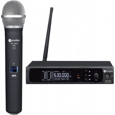 Prodipe M850SOLO Microfono Inal.mano Dinamico Unid. 528-553 Mhz  ENRIQUE KELLER