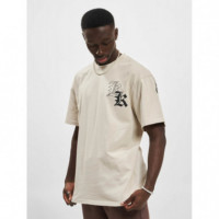 KK WOVEN SIGN WASHED PRINT LIGHT SAND