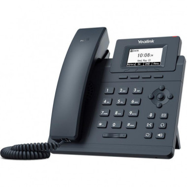 TELEFONO YEALINK SIP-T30P IP 1 LINES HD VOICE POE