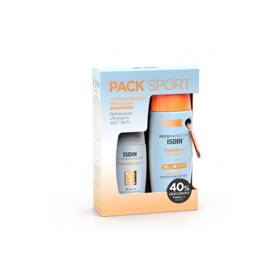 ISDIN Pack Sport Fotoprotector Fusion SPF50+ Gel