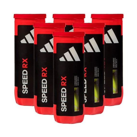 Pack de 6 Botes de Bolas Adidas Speed Rx  ADIDAS PADEL