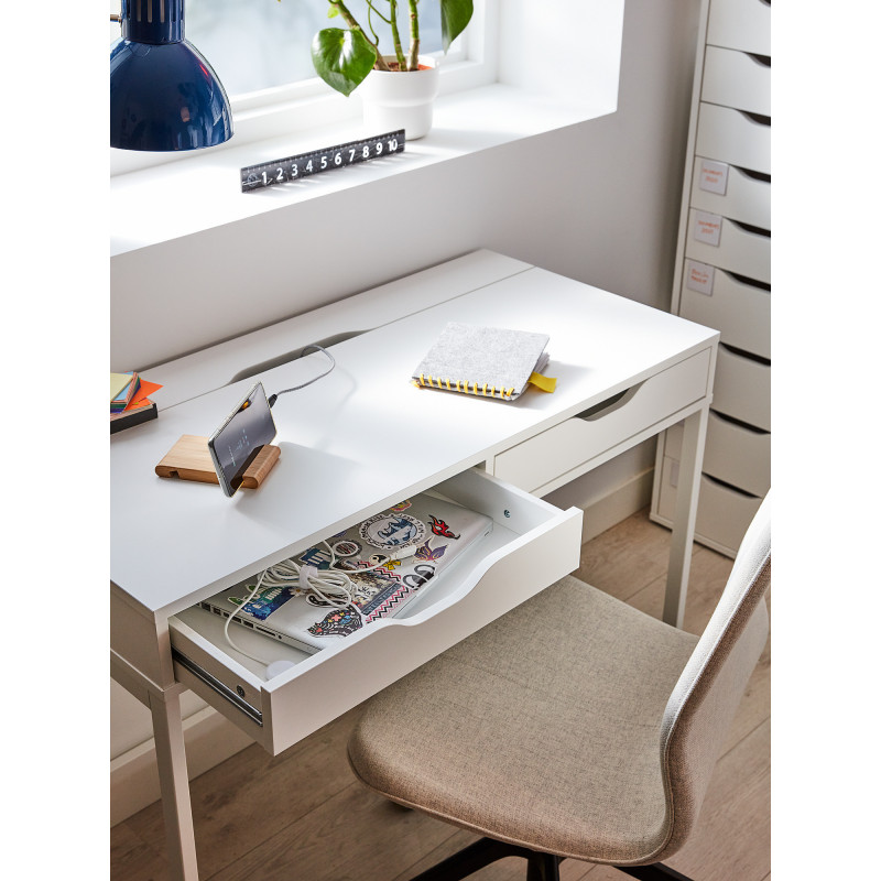 ALEX escritorio, blanco, 100x48 cm - IKEA