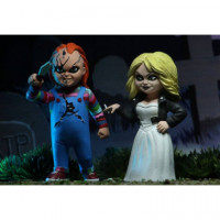 Pack de 2 Figuras Chucky y Tiffany    (la Novia de Chucky)  NECA
