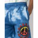 Pantalon Corto Hombre MARKET MARKET Cali Lock Gradient Tie Dye Sweatshorts