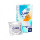 DUREX Preservativos Invisible Xl 10UDS