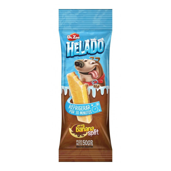 DR. ZOO Helado Banana Split 50 Gr