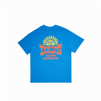 Camisetas Hombre Camiseta DEUS EX MACHINA Sleeping Sun French Blue