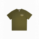 Camisetas Hombre Camiseta DEUS EX MACHINA Tangerine Capulet Olive