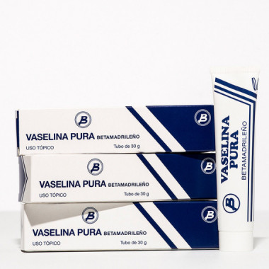 Vaselina pura tubo 30gr.- 10 UNIDADES