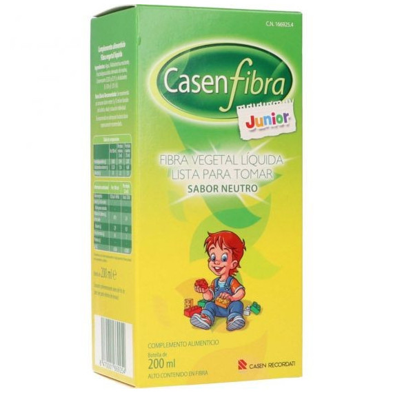 CASENFIBRA Junior Fibra Vegetal Liquida 200 Ml