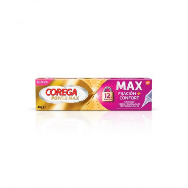 Corega Max Fijacion + Confort 40G sin Sabor  GSK CH