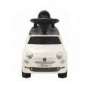 Correpasillos Fiat 500 Blanco  QPLAY