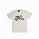 Camisetas Hombre Camiseta DEUS EX MACHINA Monkey Vintage White