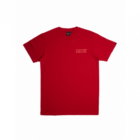 Camisetas Hombre Camiseta DEUS EX MACHINA Portal Rocco Red