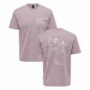 ONLY&SONS Camisetas Hombre Camiseta Only & Sons Pink Panther Nirvana
