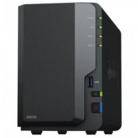 SYNOLOGY Nas 2 Bahias Diskstation DS223 3.5-2.5/ 2GB DDR4/ Formato Torre