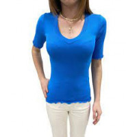 B-YOUNG Camisetas Mujer Camiseta B.young Sanana Ibiza Blue