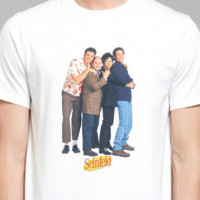 Camisetas Hombre Camiseta DEDICATED X Seinfeld Stockholm Family White