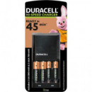 Cargador Rápido DURACELL 2PILAS Aa + 2PILAS Aaa Recargables.