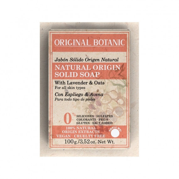 ORIGINAL BOTANIC Jabon Solido 1 Unidad 100 G